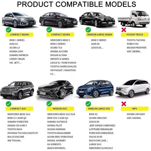 Big Hippo Premium Extended Ice & Snow Car Windshield Cover with Mirror Covers - Picture 4 of 6